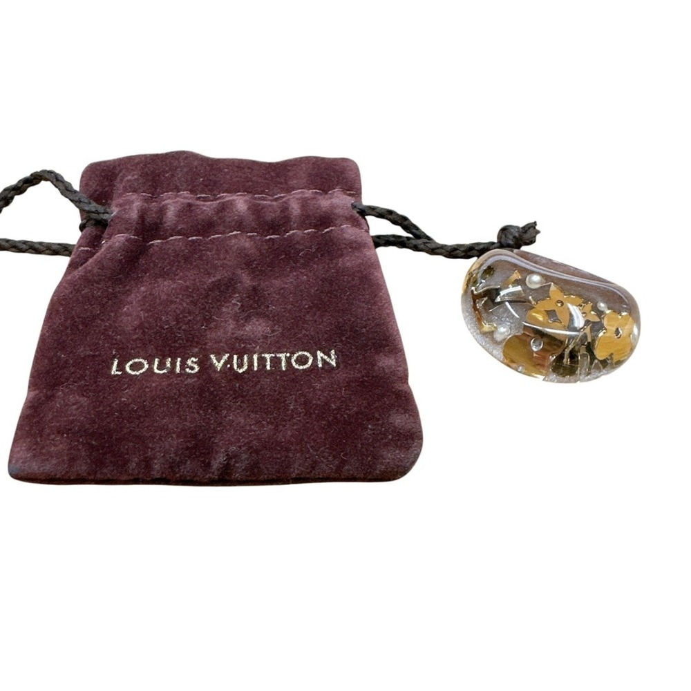 LOUIS VUITTON Brown Ring - Picture 1 of 9